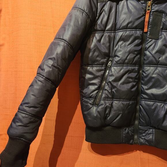 G-Star Raw Blue Whistler HDD Puffer Bomber Jacket Coat Men's Sz Large - Picture 13 of 16